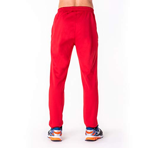Joma Cleo II Pantalon Largo Deportivo, Hombre, Rojo, XL
