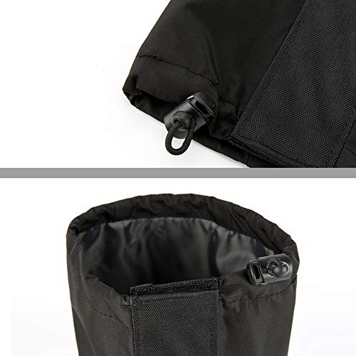 JTENG Polainas transpirables impermeables para pantalones al aire libre para senderismo, escalada y senderismo en la nieve