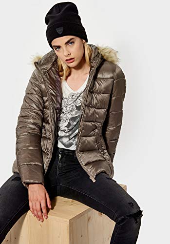 KAPORAL Libby - Chaqueta para mujer verde caqui S