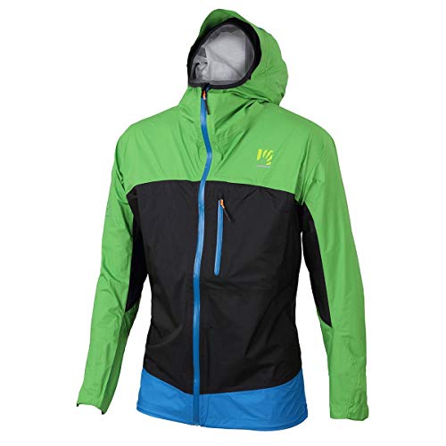 Karpos Chaqueta Lot Rain Green/Black/Bluette-M