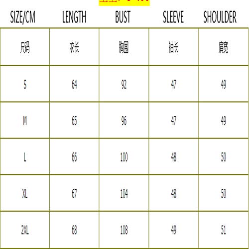 Katenyl Ropa de calle informal de color sólido para mujer Abrigo regular Chaqueta europea y americana de un solo pecho, cálida y cómoda con bolsillos S