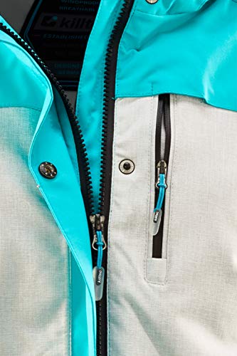 Killtec Sewia - Chaqueta de esquí para mujer, Mujer, Chaqueta de esquí., 33904-000, Color verde., large