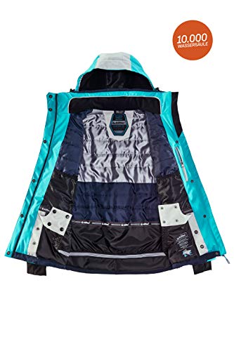 Killtec Sewia - Chaqueta de esquí para mujer, Mujer, Chaqueta de esquí., 33904-000, Color verde., large