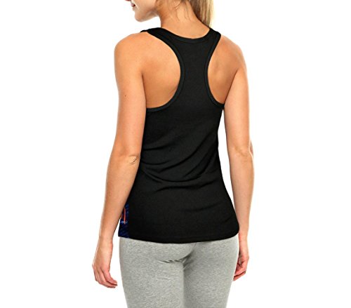 KZ-304 Camiseta deportiva para mujer con tejido transpirable y transparencia. - Negro, L-XL