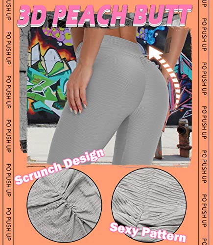 Lalamelon Mallas Push up Mujer Leggins Deportivos Yoga Leggings de Cintura Alta Pantalones Deporte para Fitness Running Elásticos y Transpirables