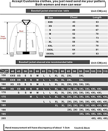 Landove Payton Moormeier Chaqueta Bomber Beisbol Hombre Mujer Cardigan Baseball Vintage Old School Abrigo Otoño Invierno Sudadera College Jaqueta Streetwear Bomber Piloto Bikers Blazer A15189JK014M