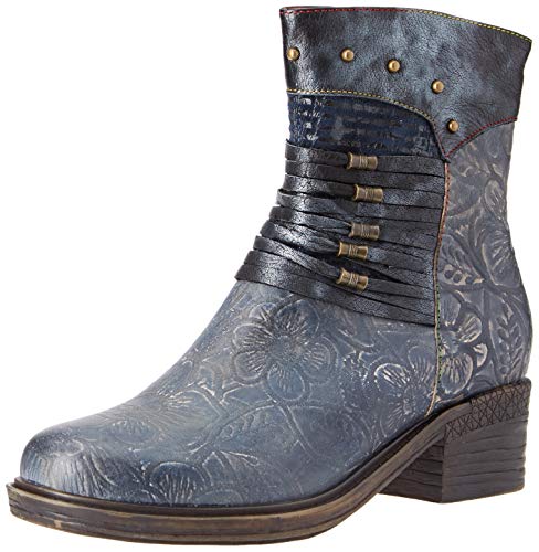 LAURA VITA Gicrono 02, Botines Mujer, Jeans Jeans, 40 EU