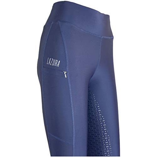 Lazura Leggings de equitación para Mujer 4052491944055, Azul Oscuro, 36-38