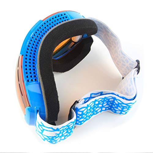 LBHH 1 Piezas Ski Goggles Gafas de esquí Máscara Gafas Esqui Snowboard Nieve Espejo para Hombre Mujer Adultos Juventud Jóvenes Chicos Chicas Anti Niebla Gafas de Esquiar Protección UV