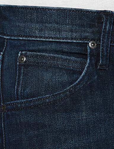 Lee Austin Vaqueros Tapered, Azul (Dark Silver GV), 28W / 32L para Hombre