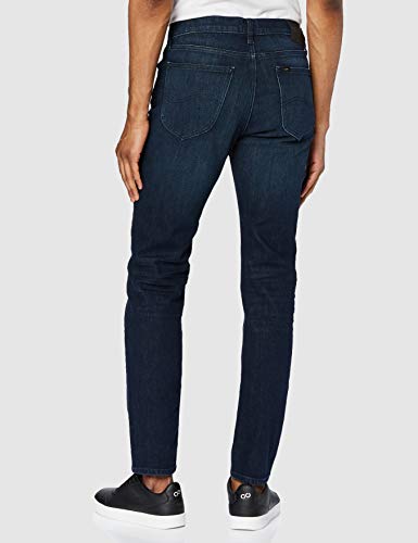 Lee Austin Vaqueros Tapered, Azul (Dark Silver GV), 28W / 32L para Hombre
