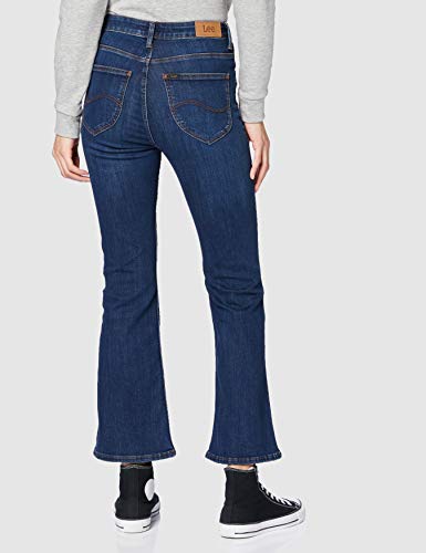 Lee Breese Pantalones para Mujer, Azul (Dark Hunter Hw), W27/L33 (Talla del fabricante : 27/33)