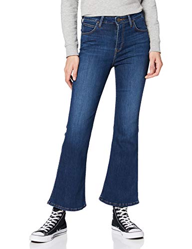 Lee Breese Pantalones para Mujer, Azul (Dark Hunter Hw), W27/L33 (Talla del fabricante : 27/33)