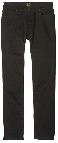 Lee Elly Jeans, Negro (Black Rinse 47), 29W / 35L para Mujer