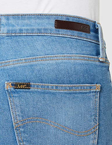 Lee Elly Vaqueros, Negro/Lavado Negro (Light Blue Taos Bg), W25/L33 para Mujer