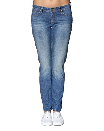 Lee Emlyn Pantalones Vaqueros Delgados, Azul (Authentic Blue Qd), 26W / 33L para Mujer