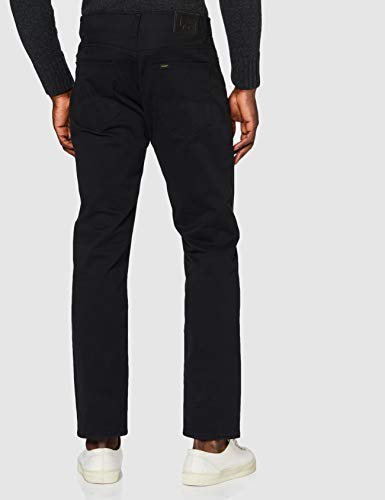 Lee Extreme Motion Straight Vaqueros, Black, 29W / 30L para Hombre