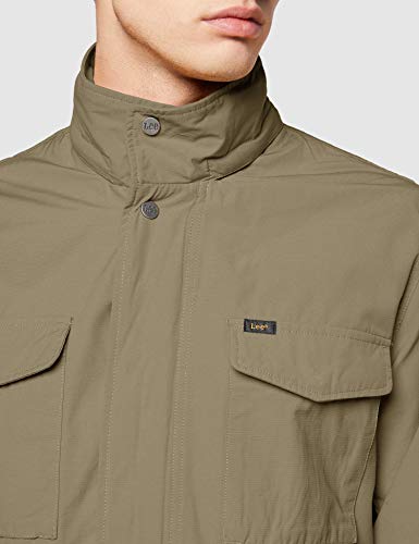 Lee Field Jacket Chaqueta, Verde (Utility Green Ng), XXL para Hombre