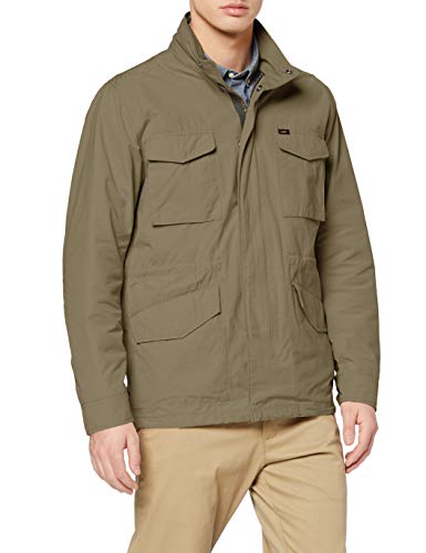 Lee Field Jacket Chaqueta, Verde (Utility Green Ng), XXL para Hombre