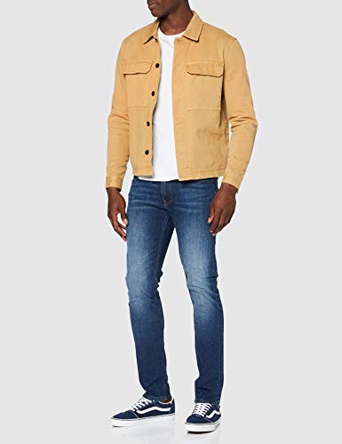 Lee Luke Medium Stretch Jeans, Azul (Dark Diamond Ft), 36W / 32L para Hombre