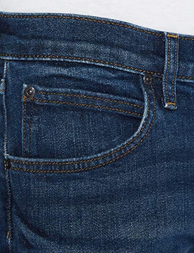 Lee Luke Medium Stretch Jeans, Azul (Dark Diamond Ft), 36W / 32L para Hombre