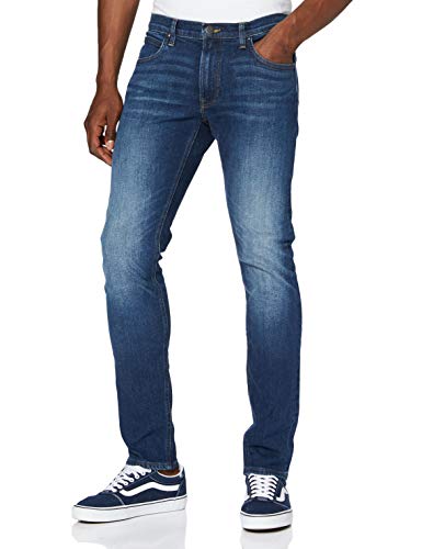 Lee Luke Medium Stretch Jeans, Azul (Dark Diamond Ft), 36W / 32L para Hombre