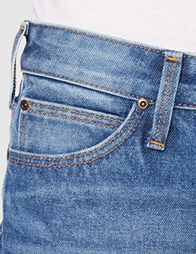 Lee Mom Straight Jeans, Azul (Worn IN Luther ET), 24W / 31L para Mujer