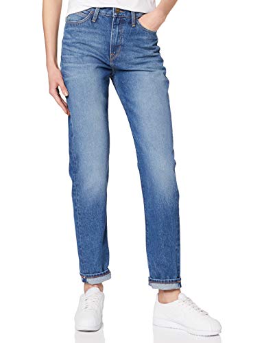 Lee Mom Straight Jeans, Azul (Worn IN Luther ET), 24W / 31L para Mujer