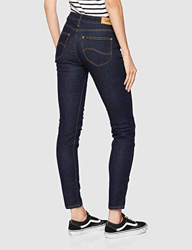 Lee Scarlett Jeans, Azul (Rinse 36), 30W / 33L para Mujer