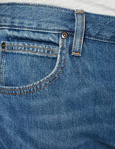 Lee Short Pantalones Cortos, Azul (Soft Mid Aliso Gj), L para Hombre