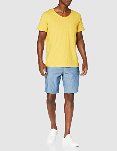 Lee Short Pantalones Cortos, Azul (Washed Stripe Ev), M para Hombre