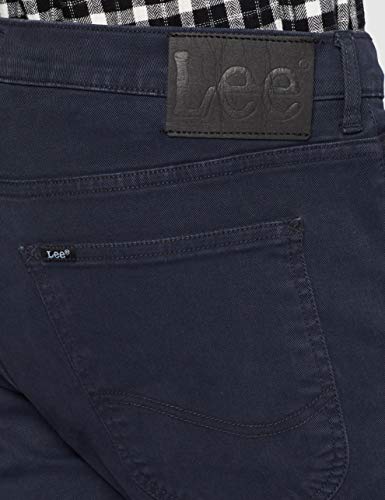 Lee Tailored Luke Pantalones, Azul (Dark Marine 37), 28W / 30L para Hombre