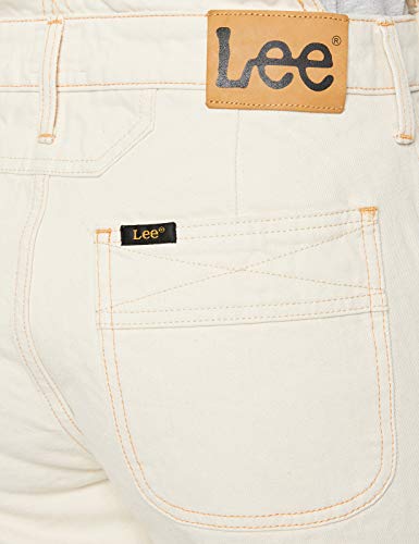 Lee Wide Bib pantalones de peto, Marfil (Off White Fr), X-Small para Mujer