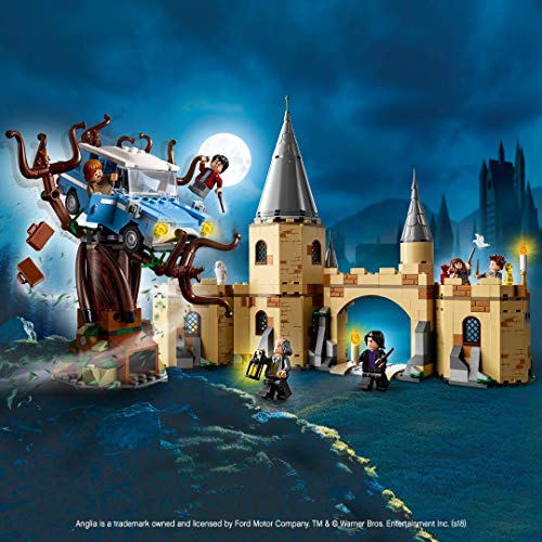 LEGO 75953 Harry Potter Sauce Boxeador de Hogwarts, Juguete de Construcción con Ford Anglia, 6 Mini Figuras y Lechuza Hedwig