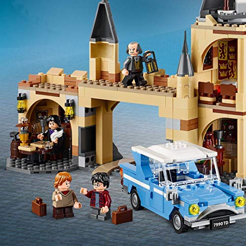 LEGO 75953 Harry Potter Sauce Boxeador de Hogwarts, Juguete de Construcción con Ford Anglia, 6 Mini Figuras y Lechuza Hedwig