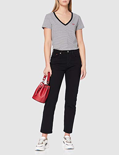 Levi's 501 Crop Vaqueros, Black Heart, 27W / 26L para Mujer