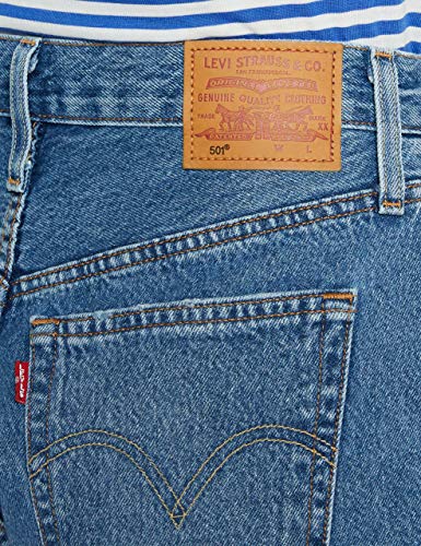 Levi's 501 High Rise Pantalones Cortos, Athens Mid Short, 27W para Mujer