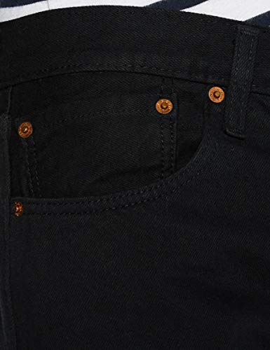 Levi's 501 Original Fit Jeans Vaqueros, Black 0165, 30W / 30L para Hombre