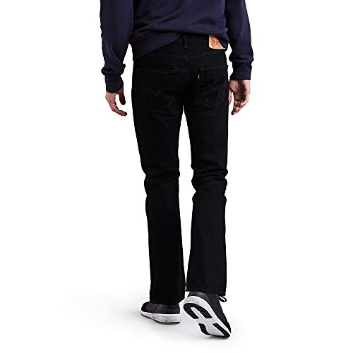 Levi's 501 Original Fit Jeans Vaqueros, Black 0165, 32W / 32L para Hombre
