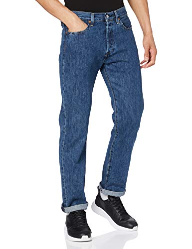 Levi's 501 Original' Vaqueros, Stonewash 80684, 34W / 30L para Hombre