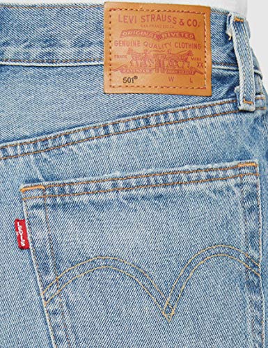 Levi's 501 Short Long Pantalones Cortos, Highways + Byways, 29 para Mujer