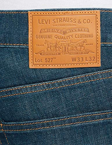 Levi's 527 Slim Boot Cut Vaqueros corte de bota, Explorer, 31W / 32L para Hombre