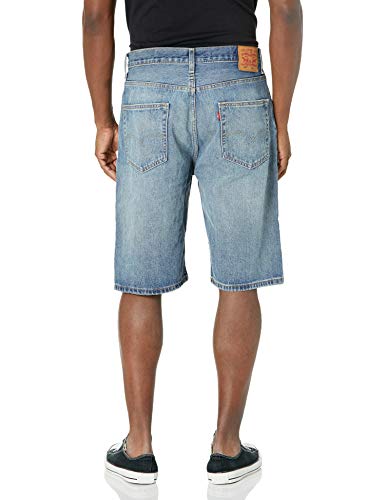 Levi's 569 Loose Straight Fit Short Pantalones Cortos de Jean, Clean Groovin, 44 para Hombre