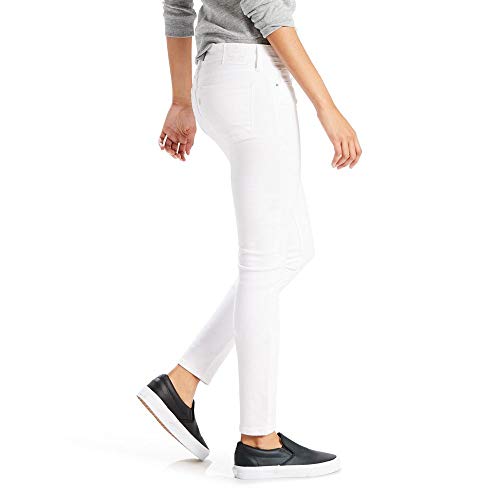 Levi's 711 Skinny Jeans Vaqueros, Soft Clean White, 26WW Regular para Mujer