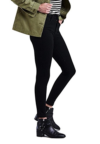 Levi's 720 Hirise Super Skinny Jeans, Black Galaxy, 25W / 30L para Mujer