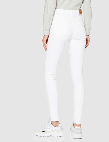 Levi's 721 High Rise Skinny Jeans, Western White, 25W / 30L para Mujer