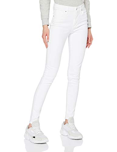 Levi's 721 High Rise Skinny Jeans, Western White, 26W / 28L para Mujer