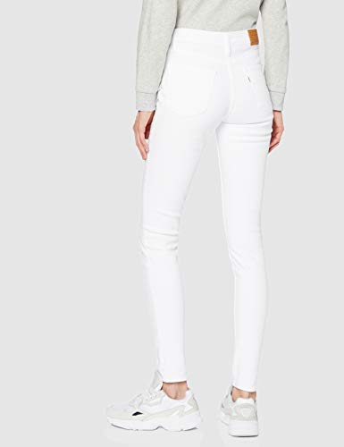 Levi's 721 High Rise Skinny Jeans, Western White, 27W / 30L para Mujer