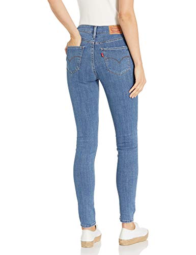 Levi's - 721 High Rise Skinny - Vaqueros de tiro alto y corte ajustado para mujer - Azul - 31 (US 12)