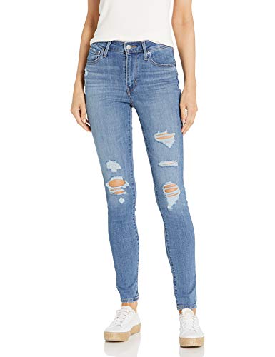 Levi's - 721 High Rise Skinny - Vaqueros de tiro alto y corte ajustado para mujer - Azul - 31 (US 12)